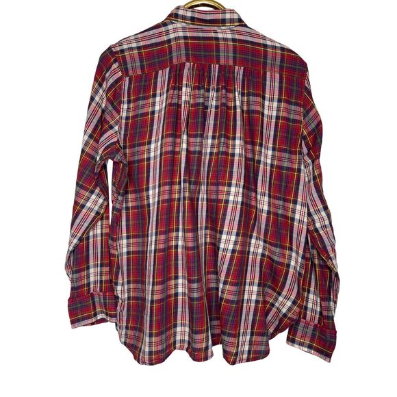 Ralph Lauren Denim & Supply  Size XL Red Plaid Button Up Shirt Long Sleeve RL - Picture 2 of 7